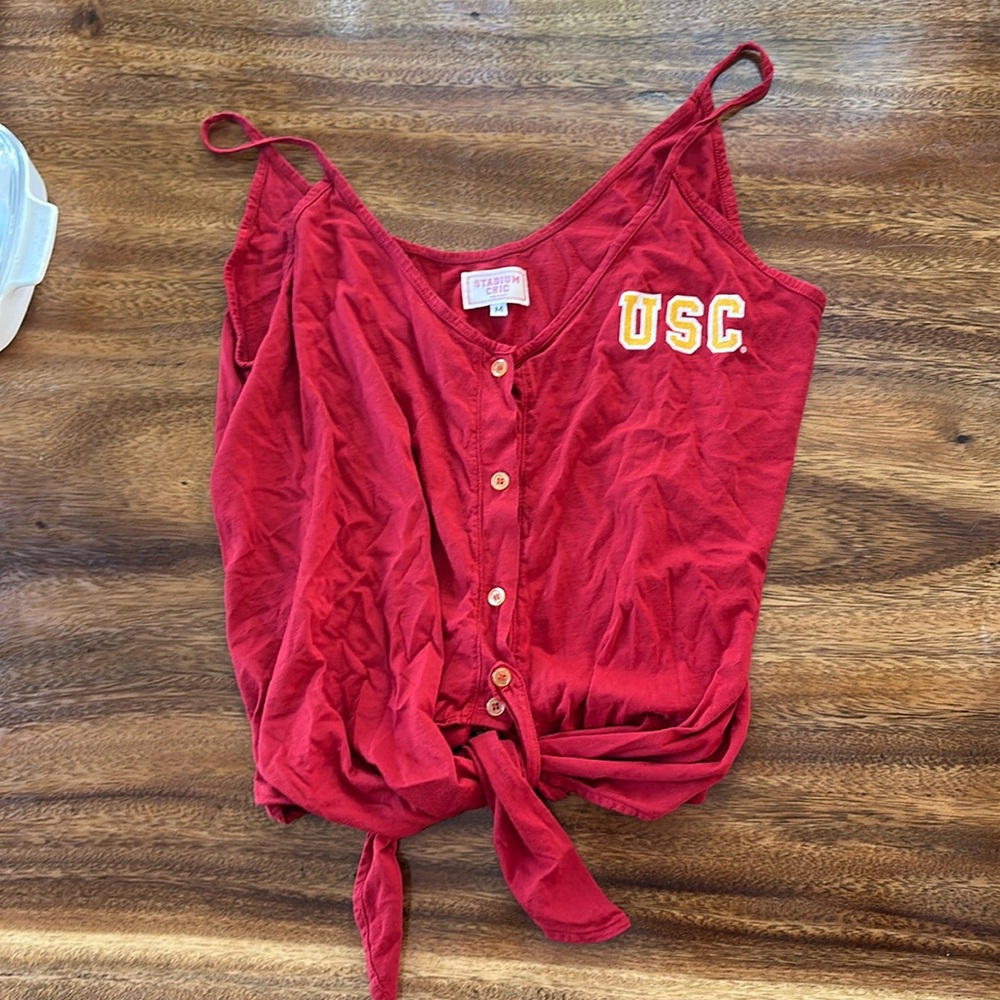 USC Trojan tank top medium